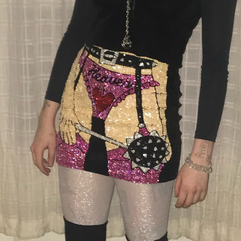 DISCOUNT UNIVERSE stairway to heaven miniskirt